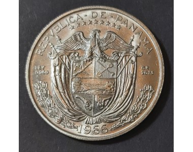 PANAMA UN BALBOA 1966 UNC